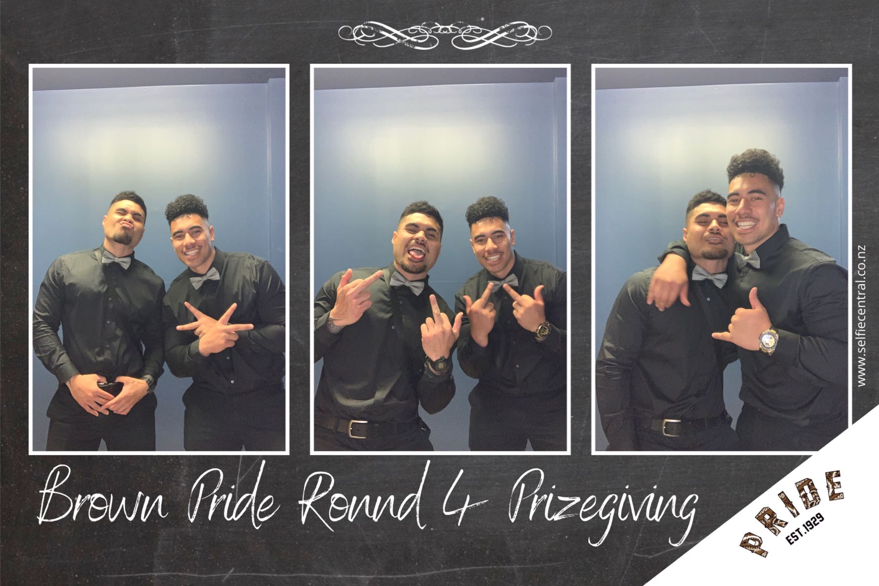 Brown Pride Round 4 Prize Giving | View more photos from the event at gallery.photobooth.co.nz/u/SelfieCentral/Brown-Pride-Round-4-Prize-Giving